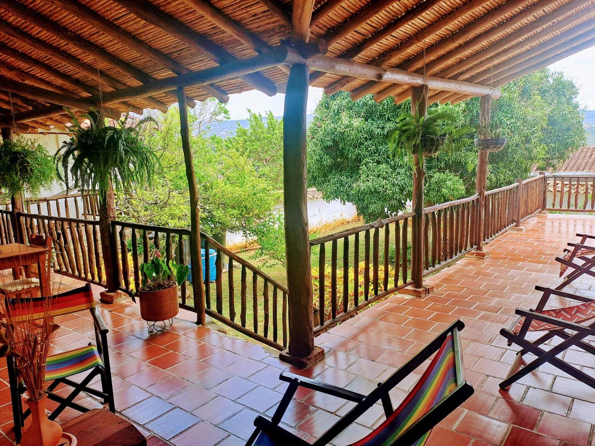 Hospedaje Don Juan Barichara Exterior foto